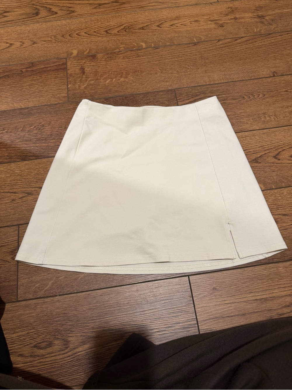 Women's Cream A-Line Skort